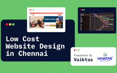 Low Cost Website Design in Chennai