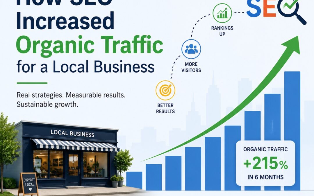 How SEO Increased Organic Traffic for a Local Business