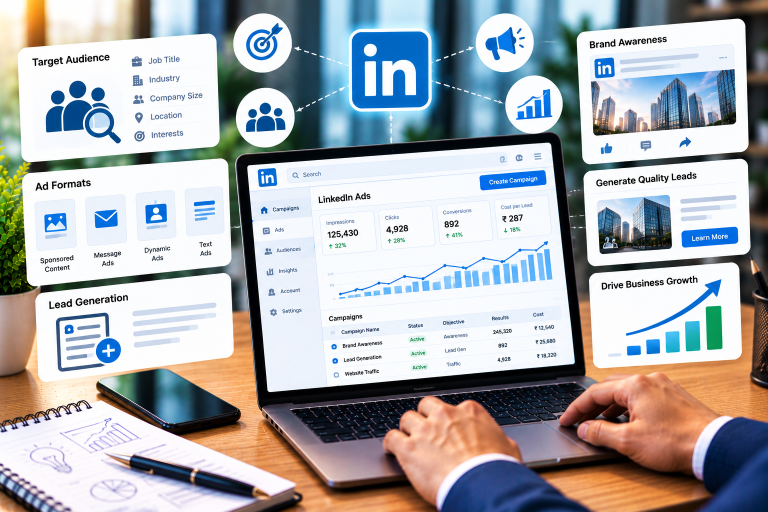 LinkedIn Ads Management