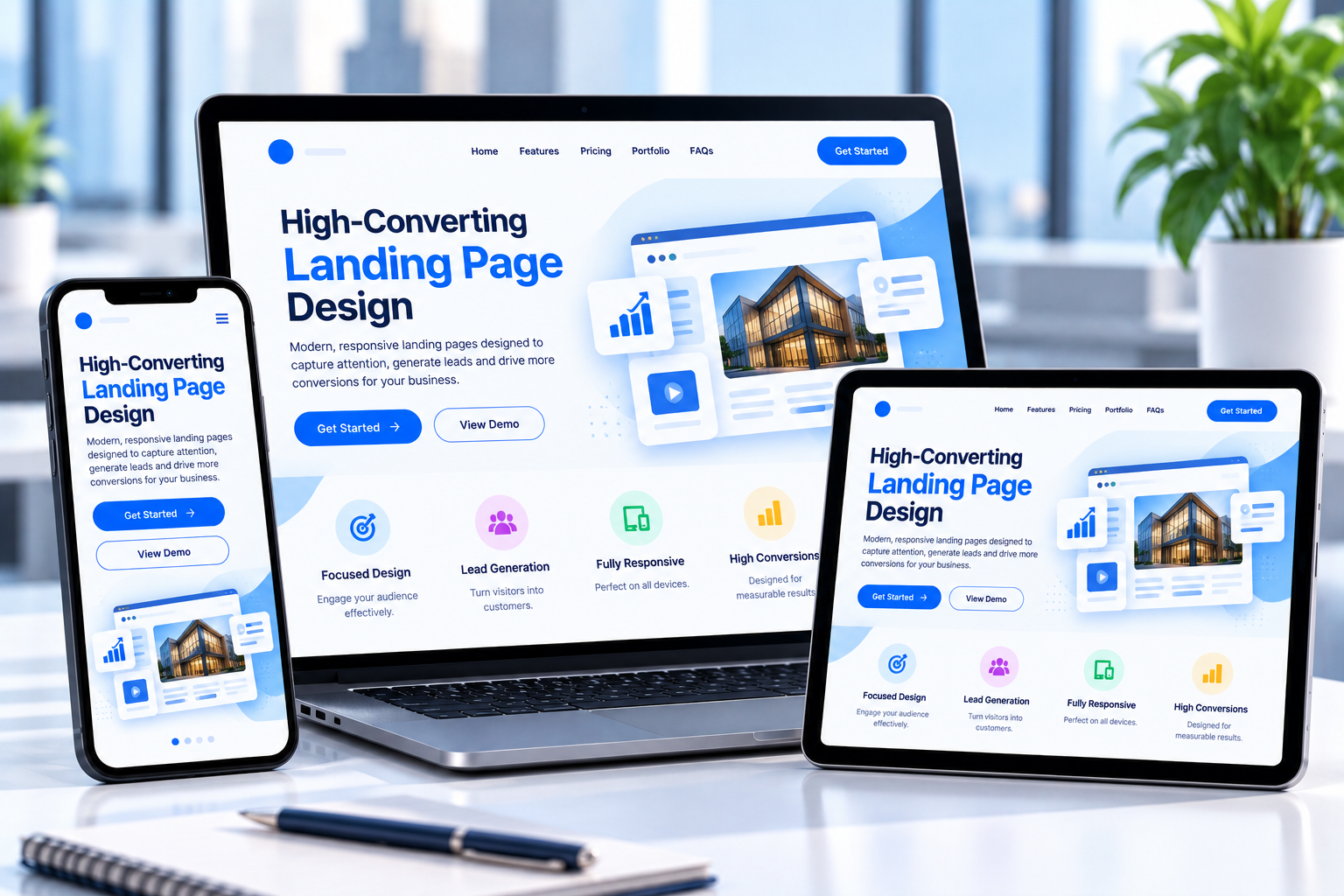 Landing Page Design