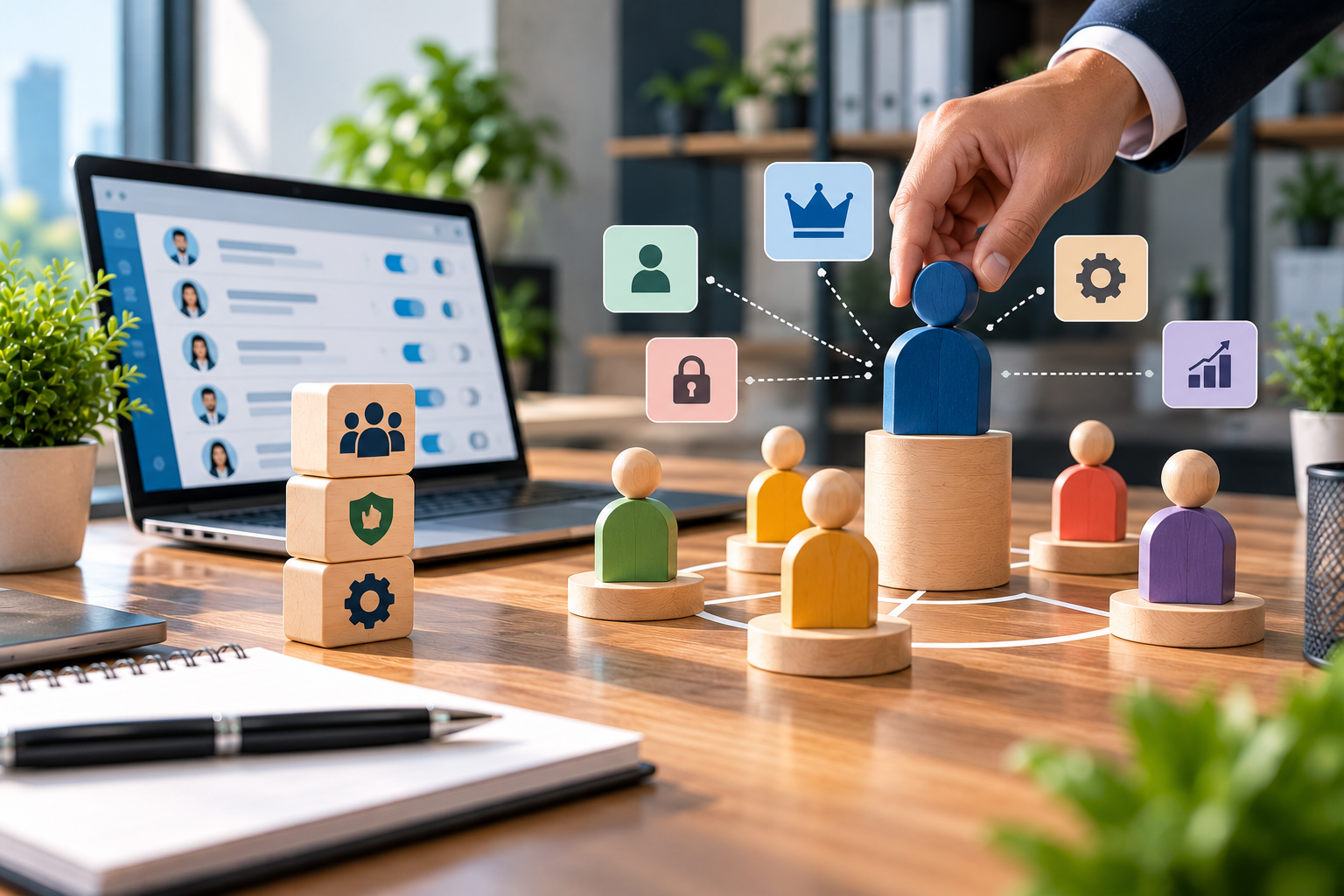 VAIKTAS CRM User and Role Management