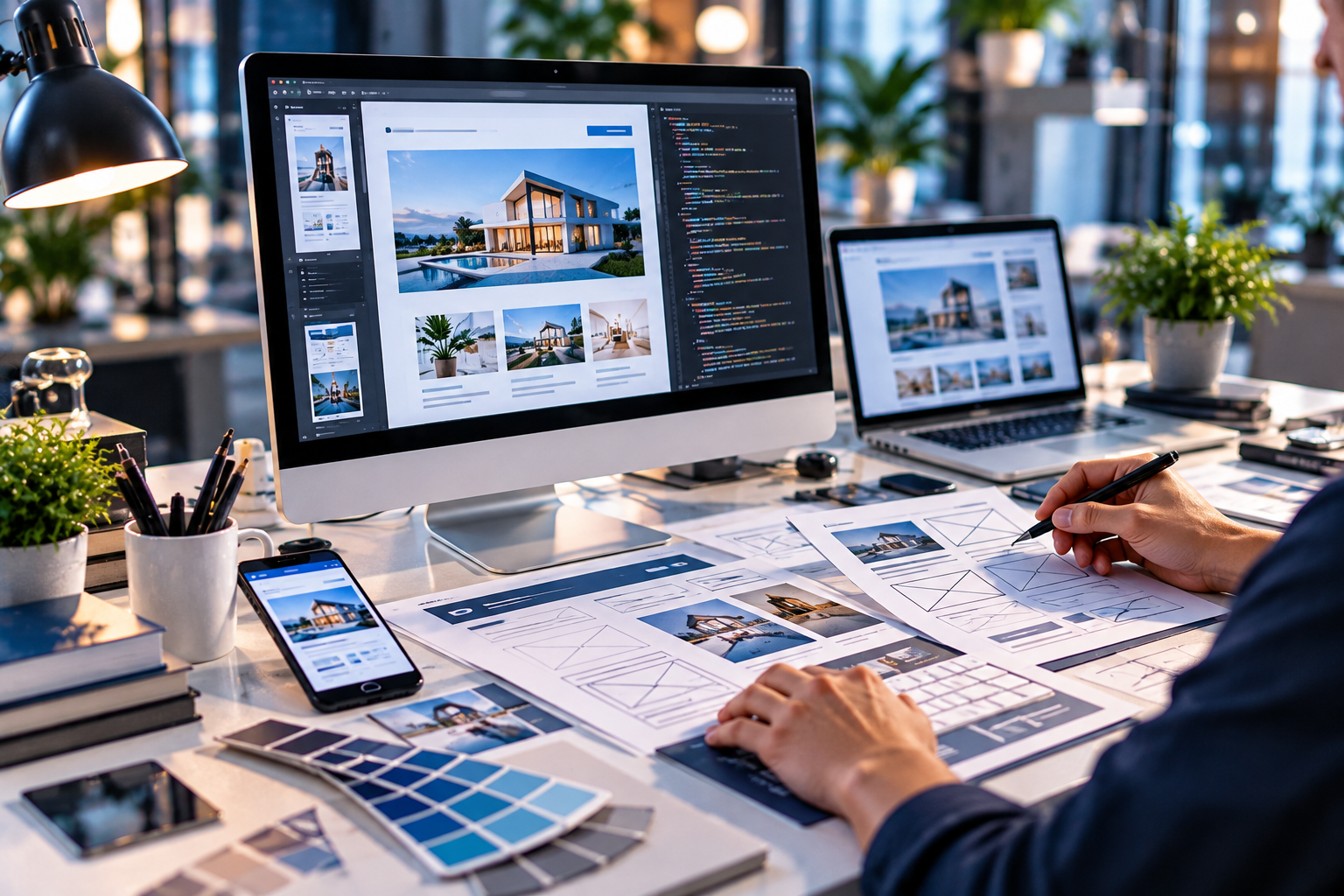VAIKTAS Landing Page Design