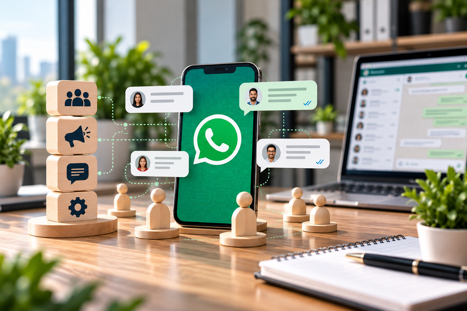 VAIKTAS CRM WhatsApp Business API