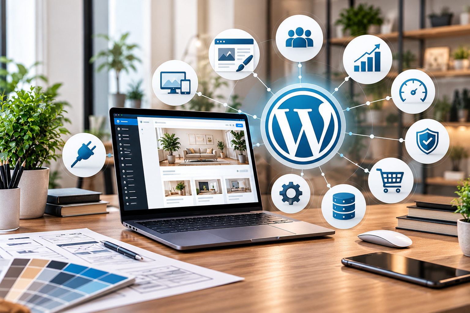 VAIKTAS WordPress Website Design