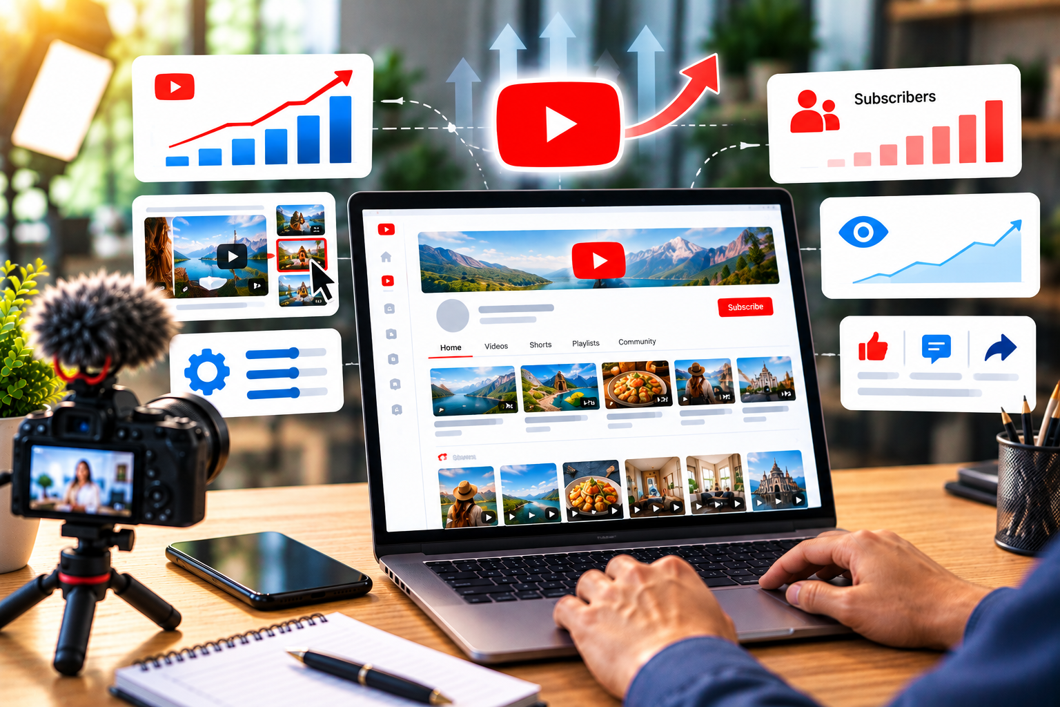 YouTube Channel Growth and Optimization